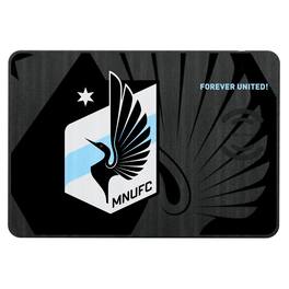 Keyscaper - Minnesota United FC Mono Tilt Logo Wireless Charger & Mouse Pad - Multicolor