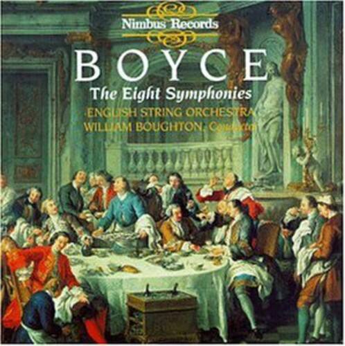 Nimbus Records  
BOYCE  
The Eight Symphonies  
ENGLISH STRING ORCHESTRA  
WILLIAM BOUGHTON Conductor