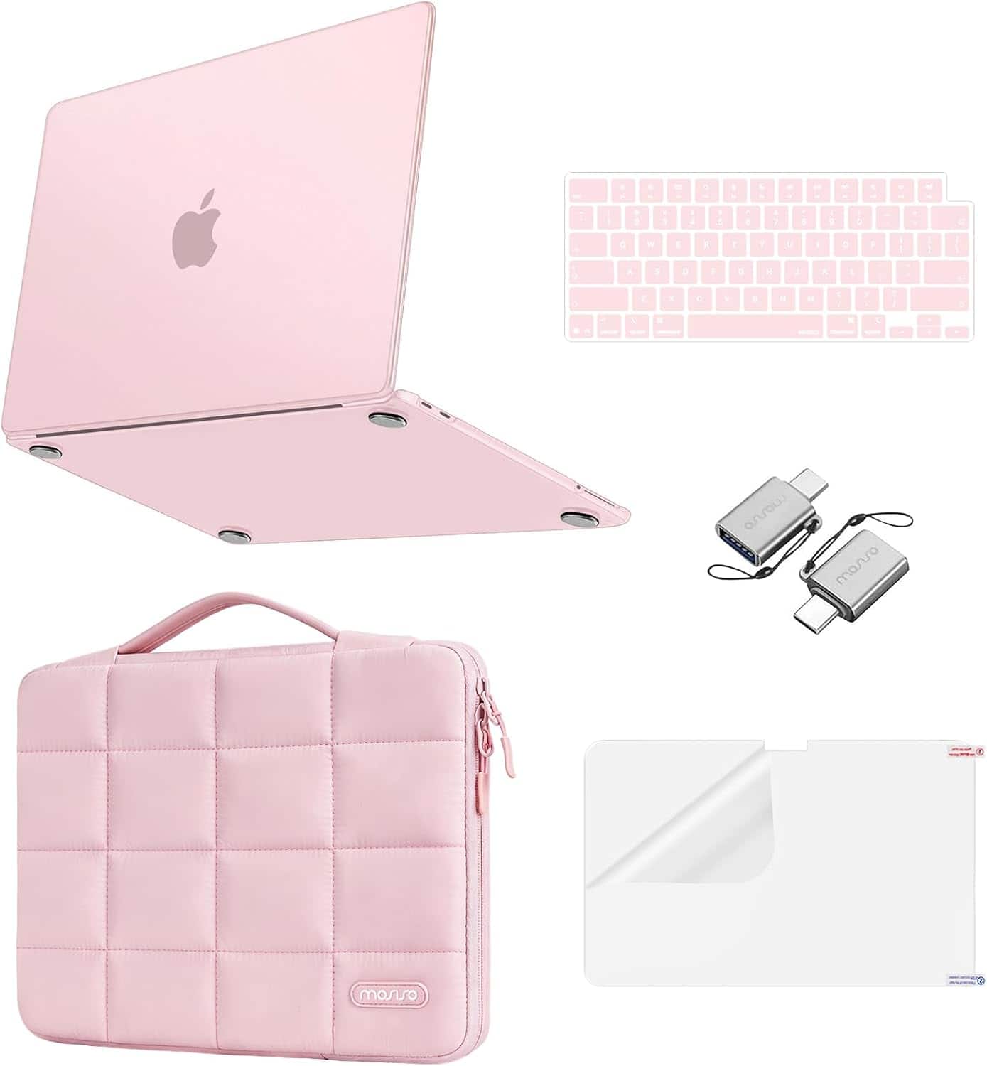 mosiso 5 in 1 Case Kit for MacBook Neo 13 Inch A3404 2026, Hard