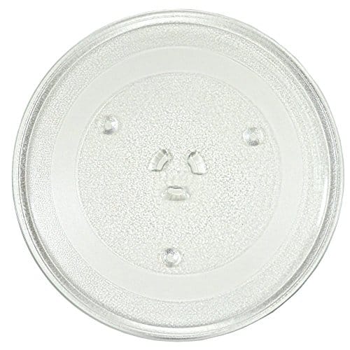 HQRP - 12.5-inch Glass Turntable Tray for Frigidaire 5304408984 5304417435 5304456131 5304456198 CFMV145B1 FMV145KB1 Microwave