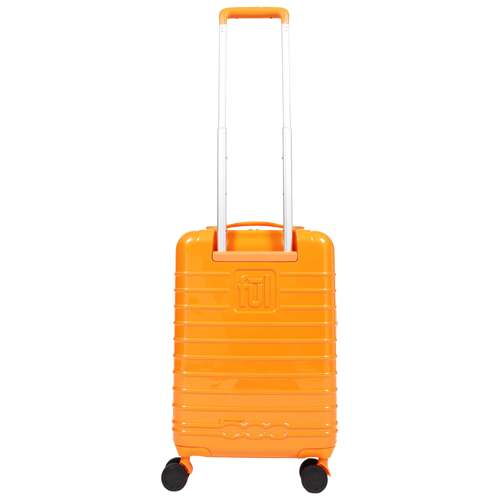Back. Ful - 22" Expandable Hardside Carry-On Spinner - ORANGE.