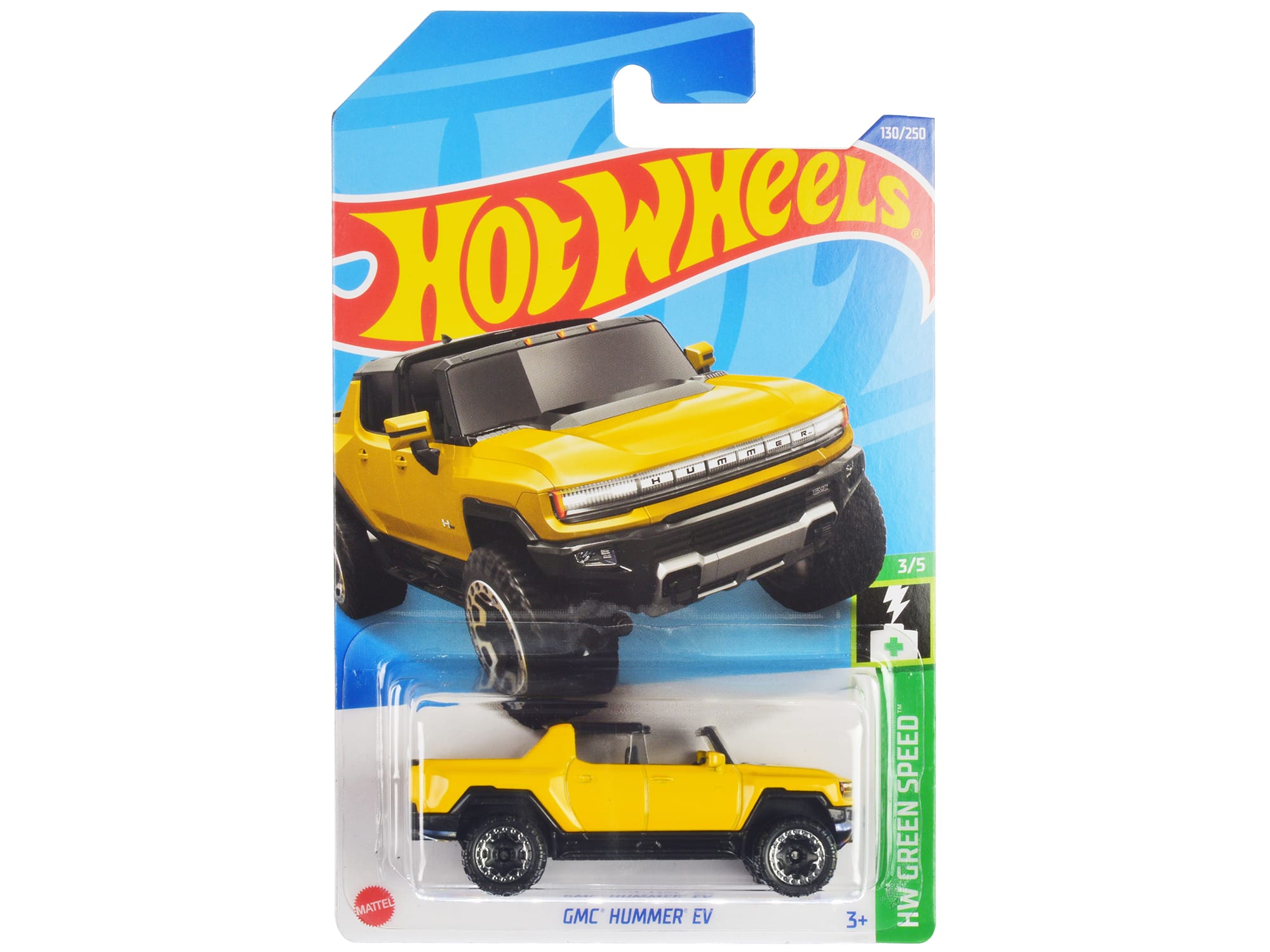 "GMC Hummer EV Pickup Truck Yellow with Open Top ""HW Green Speed"" Series Diecast Model Car by Hot Wheels" price history on PriceWatchPro
