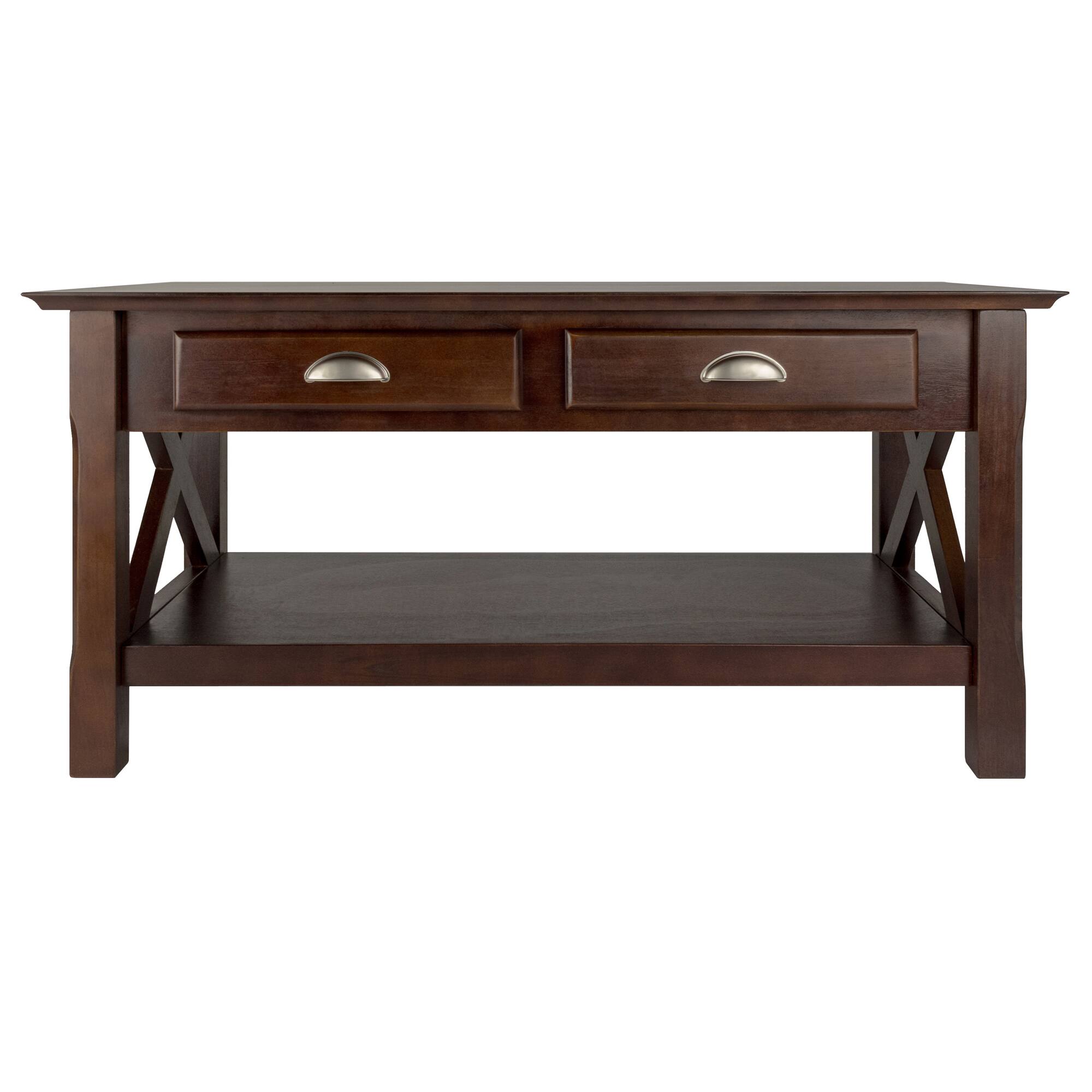 Alt View 3. Winsome Wood - Xola Coffee Table - Cappuccino.