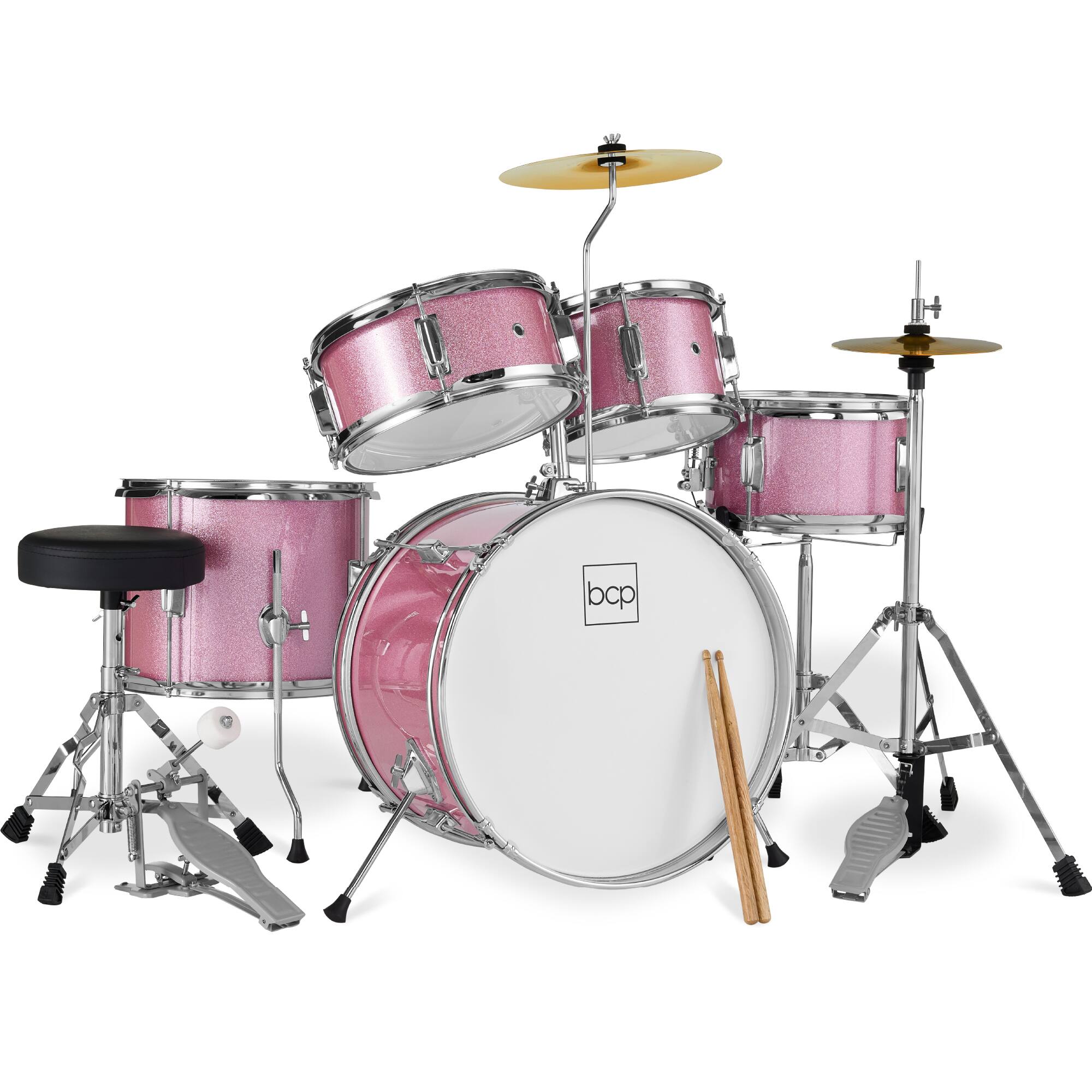 Best Choice Products Piece Kids Beginner Junior Drum Set