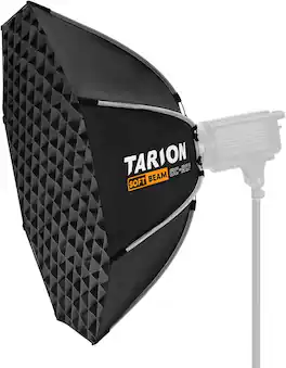 TARION - Quick Release Octagonal Softbox Bowens Mount Softbox with Diffusers/Honeycomb Grid/Carrying Bag
