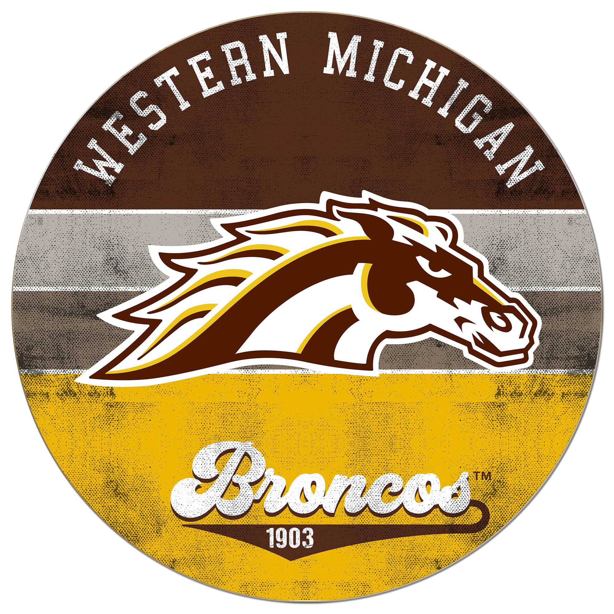 WESTERN MICHIGAN  
Broncos™  
1903