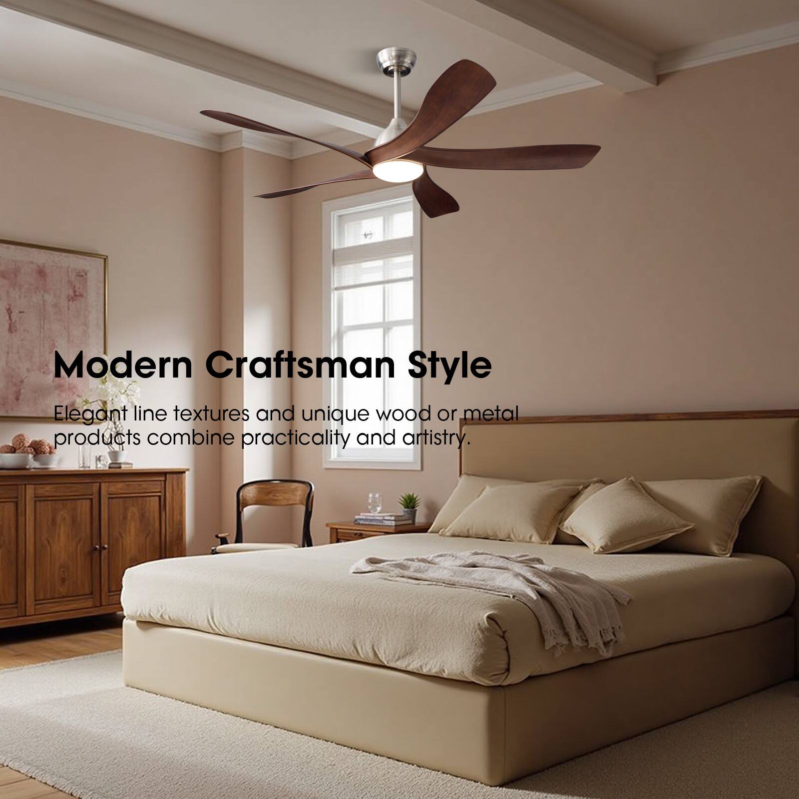 Modern Craftsman Style

Elegant line textures and unique wood or metal products combine practicality and artistry.
