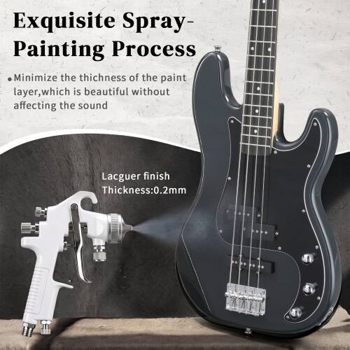 Exquisite Spray-Painting Process

- Minimize the thickness of the paint layer, which is beautiful without affecting the sound

Lacquer finish Thickness: 0.2mm