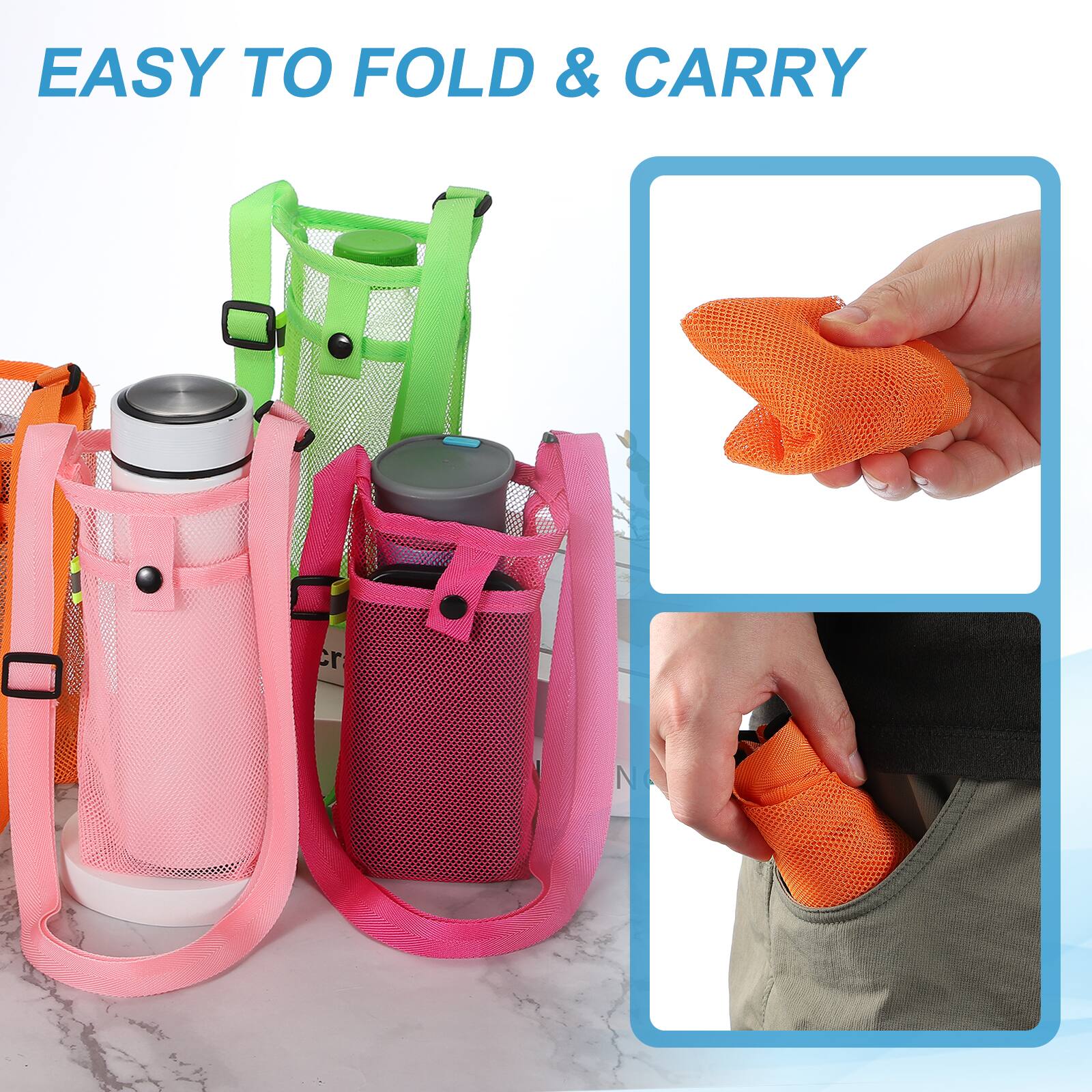 EASY TO FOLD & CARRY