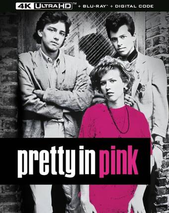Front. Pretty in Pink - 4K Blu-Ray.