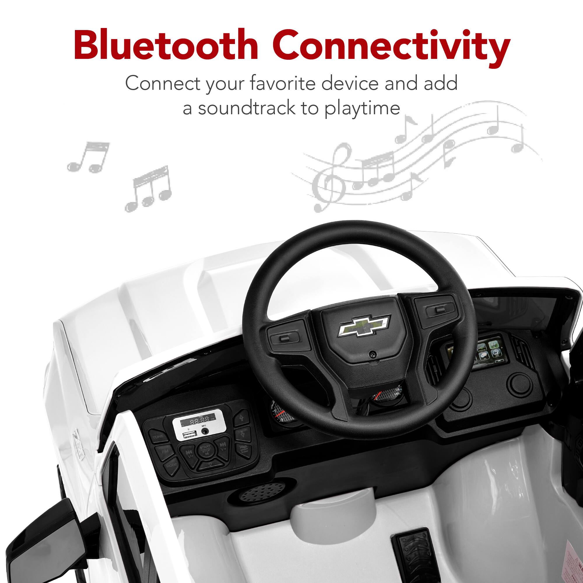 Bluetooth Connectivity

Connect your favorite device and add a soundtrack to playtime.