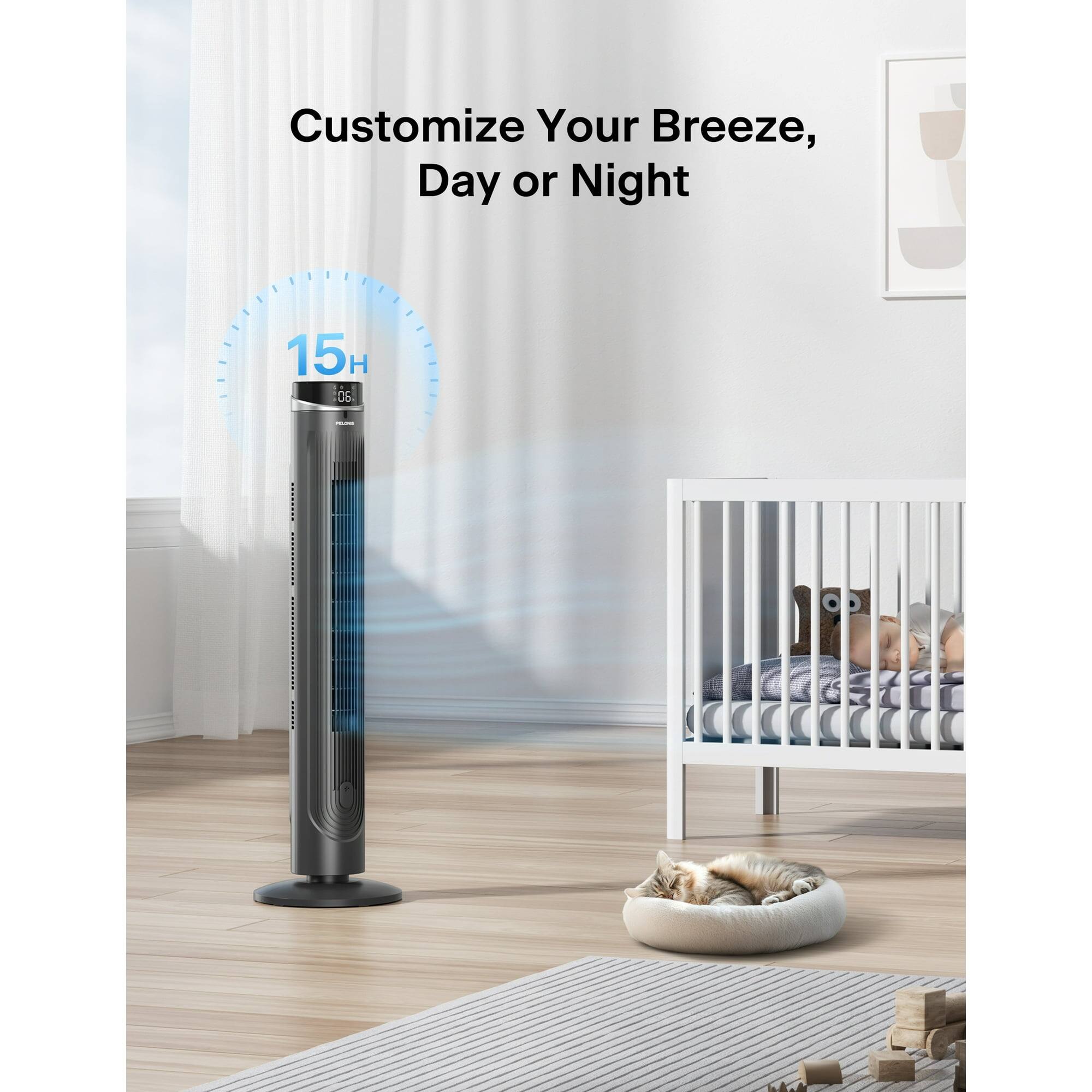 Customize Your Breeze, Day or Night

15H 06