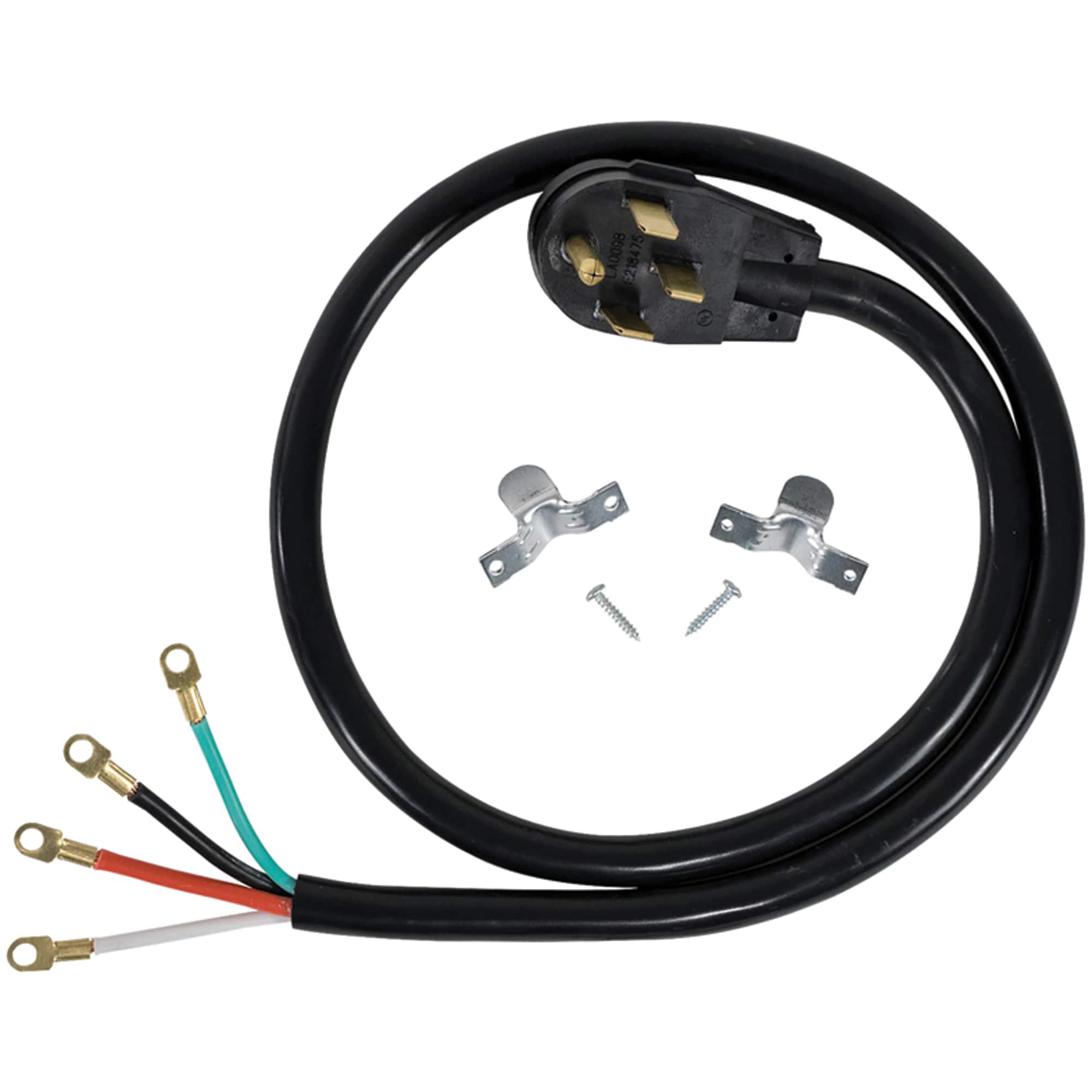 Certified Appliance Accessories - 4-Wire Eyelet 50 Amp Range Cord 5 ft