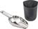 Front. GE Profile - Stainless Steel Ice Scoop and Holder for Opal Ice Makers - Stainless Steel.