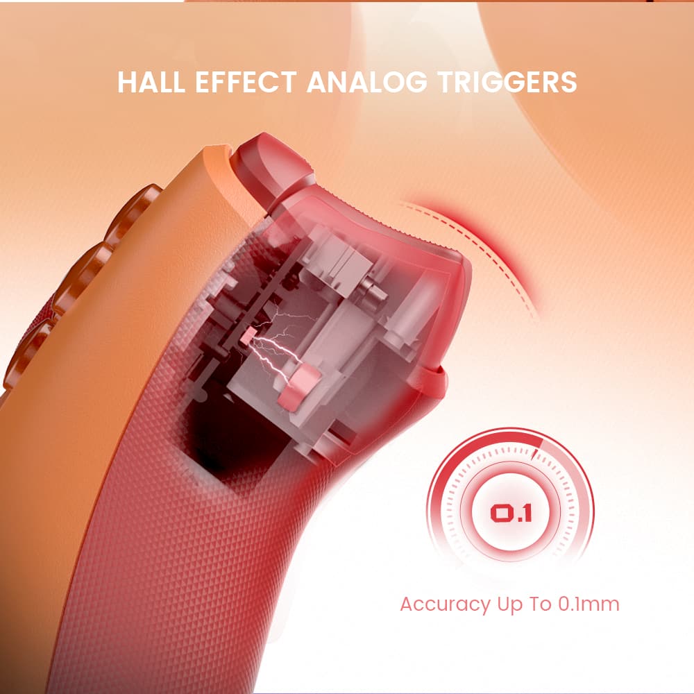 Hall Effect Analog Triggers O.1 Accuracy Up To 0.1mm