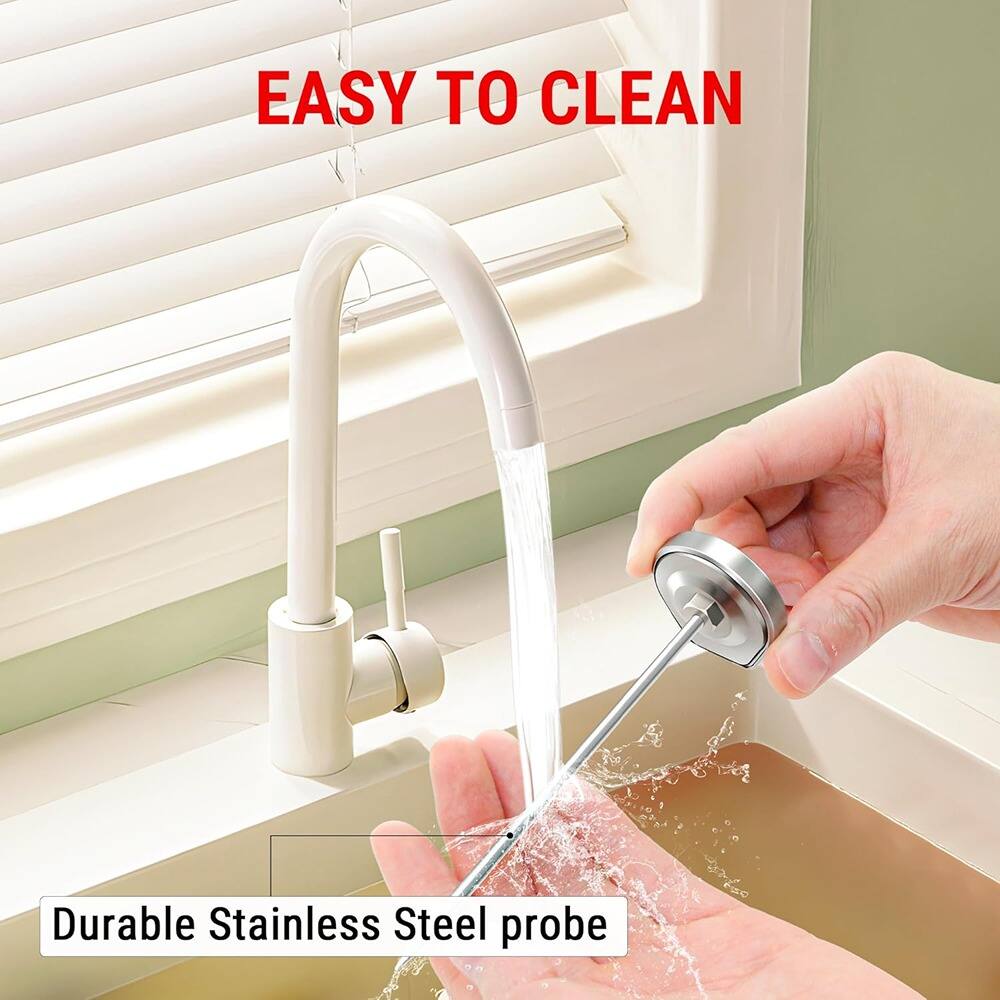 EASY TO CLEAN

Durable Stainless Steel probe