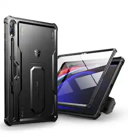 dexnor - Case for Samsung Galaxy Tab S10 Plus (2024) / Galaxy Tab S9 Plus (2023) 12.4 Inch - Black