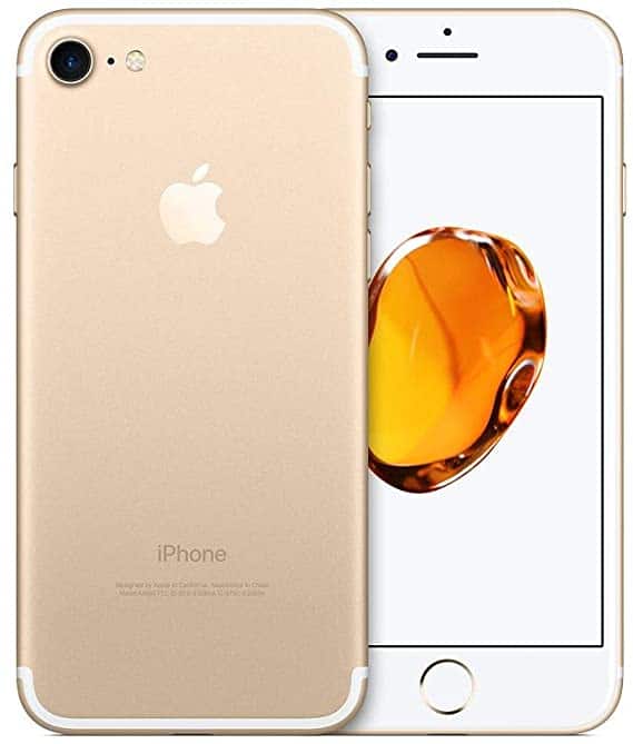 Front. Apple - iPhone 7 A1660 (Fully Unlocked) 128GB - Gold.