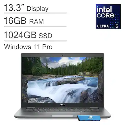Dell Latitude 5350 Laptop 13.3'' FHD Intel Core Ultra 5 with 16GB Dell Latitude 5350 Laptop 13.3'' FHD Intel Core Ultra 5 with 16GB