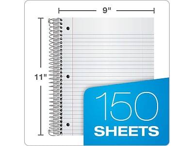 9" x 11" 150 SHEETS