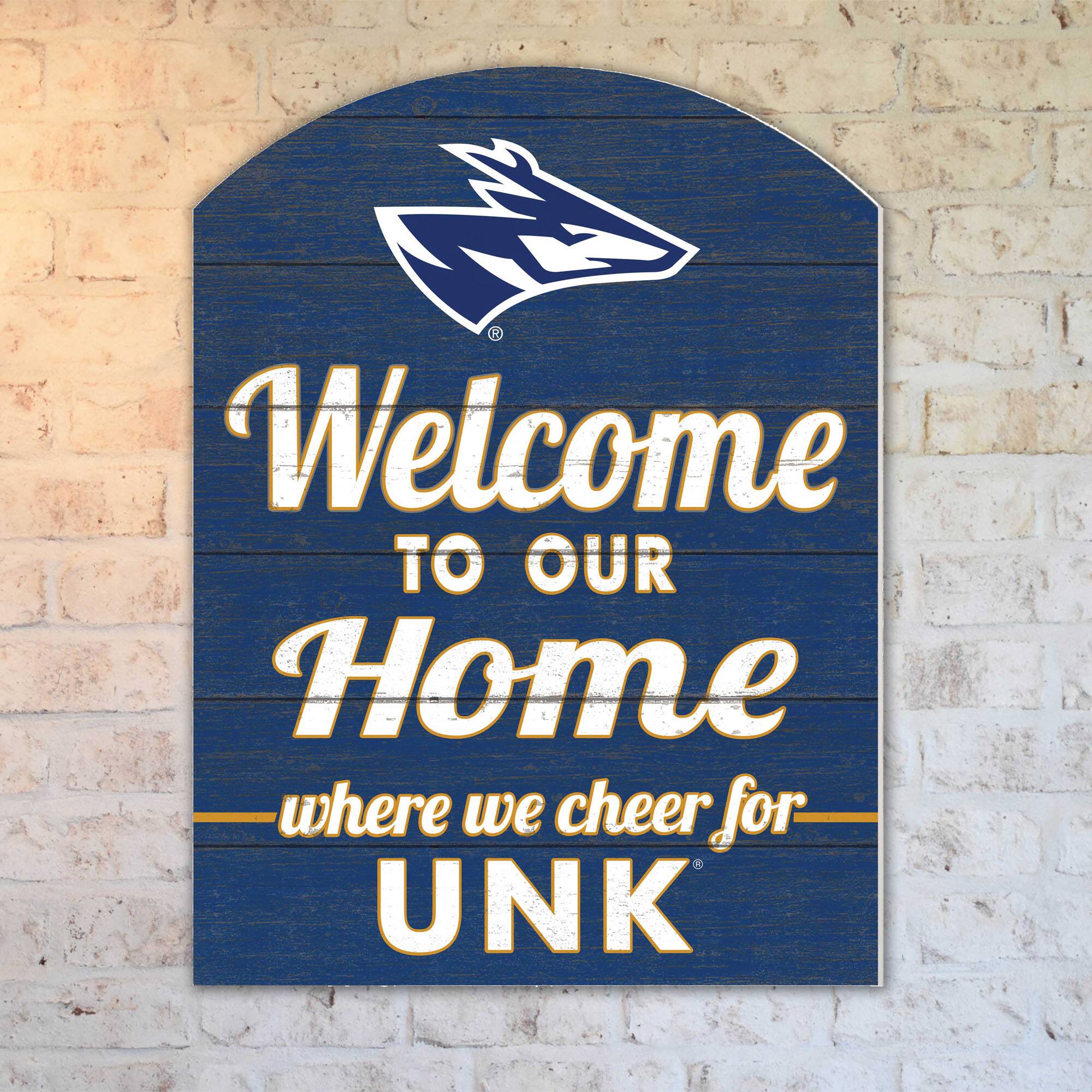 Welcome to our Home where we cheer for UNK