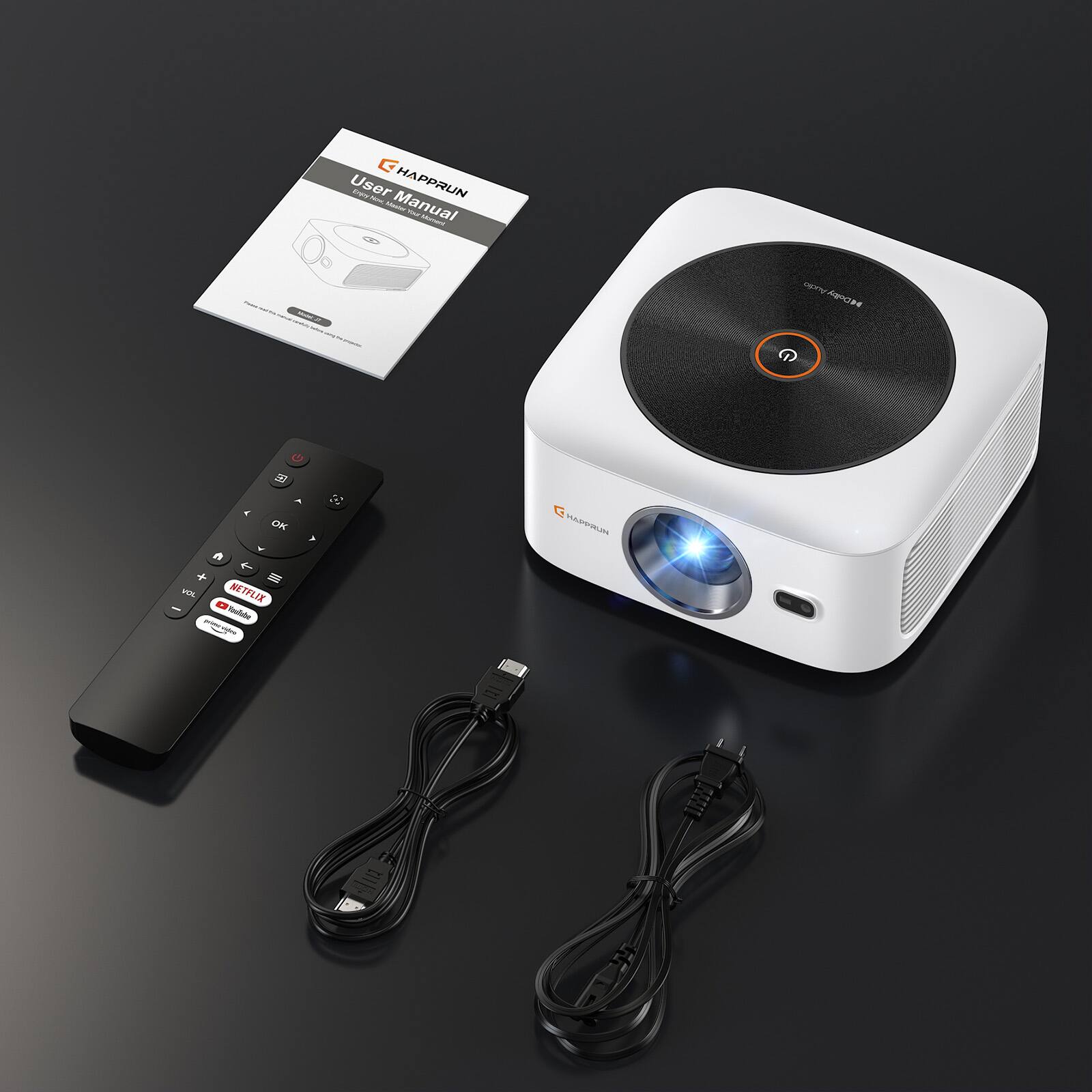 G User - HAPPRUN - Manual I - H AgcH G 30 . . OK . + - i NETFLIX 1 Redade - 2 MAILA