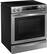 Angle. Samsung - Chef Collection Flex Duo 5.8 Cu. Ft. Self-Cleaning Slide-In Electric Convection Induction Range - Stainless steel.
