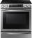 Front. Samsung - Chef Collection Flex Duo 5.8 Cu. Ft. Self-Cleaning Slide-In Electric Convection Induction Range - Stainless steel.