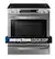 Alt View 19. Samsung - Chef Collection Flex Duo 5.8 Cu. Ft. Self-Cleaning Slide-In Electric Convection Induction Range - Stainless steel.