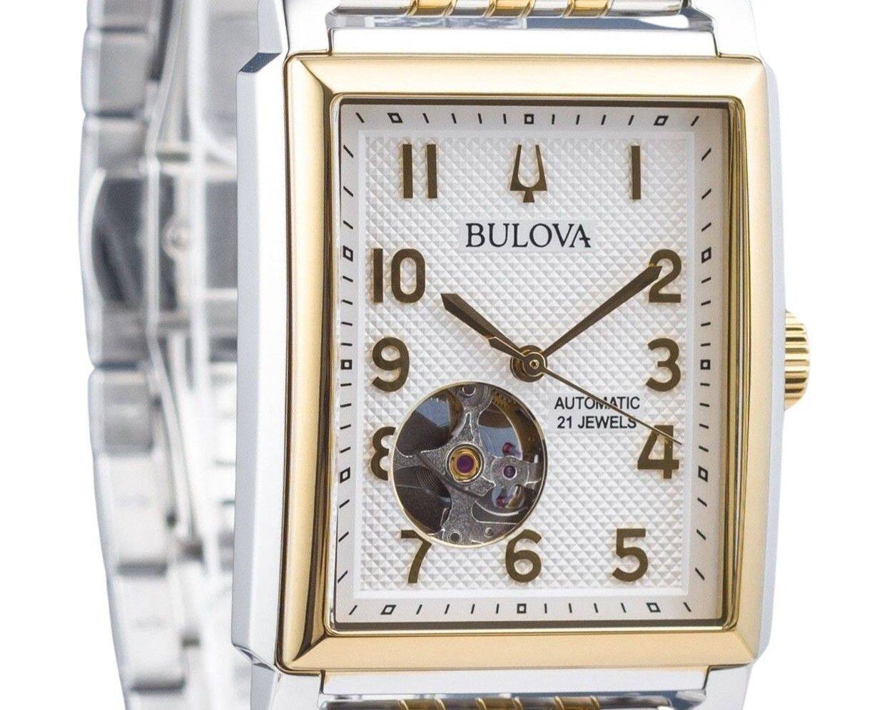 BULOVA  
10 2 9 3  
AUTOMATIC  
21 JEWELS  
4 7 6 5
