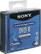Alt View 11. Sony - DVD Recordable Media - DVD-R - 2.80 GB - 3 Pack Jewel Case - Blue/Black.