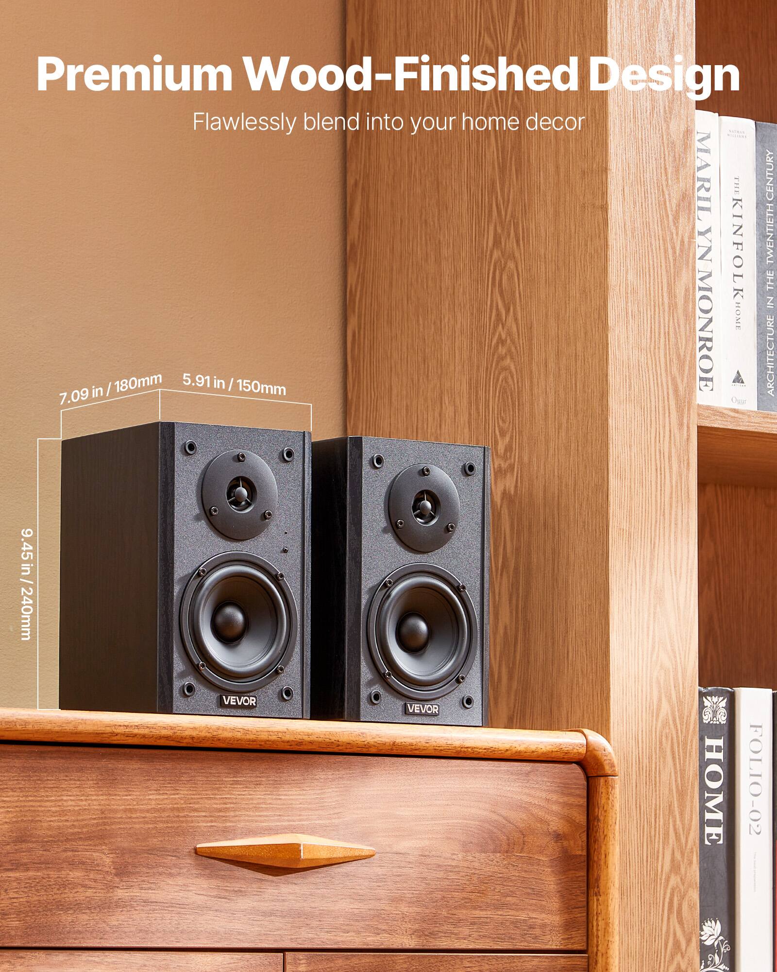 Premium Wood-Finished Design, Flawlessly blend into your home decor, 7.09 in / 180mm, 5.91 in / 150mm, 9.45 in / 240mm, VEVOR, VEVOR, HOME, FOLIO-02, MARILYN MONROE, THE TWENTIETH CENTURY, KINFOLK, ARCHITECTURE, THE K IN HOME