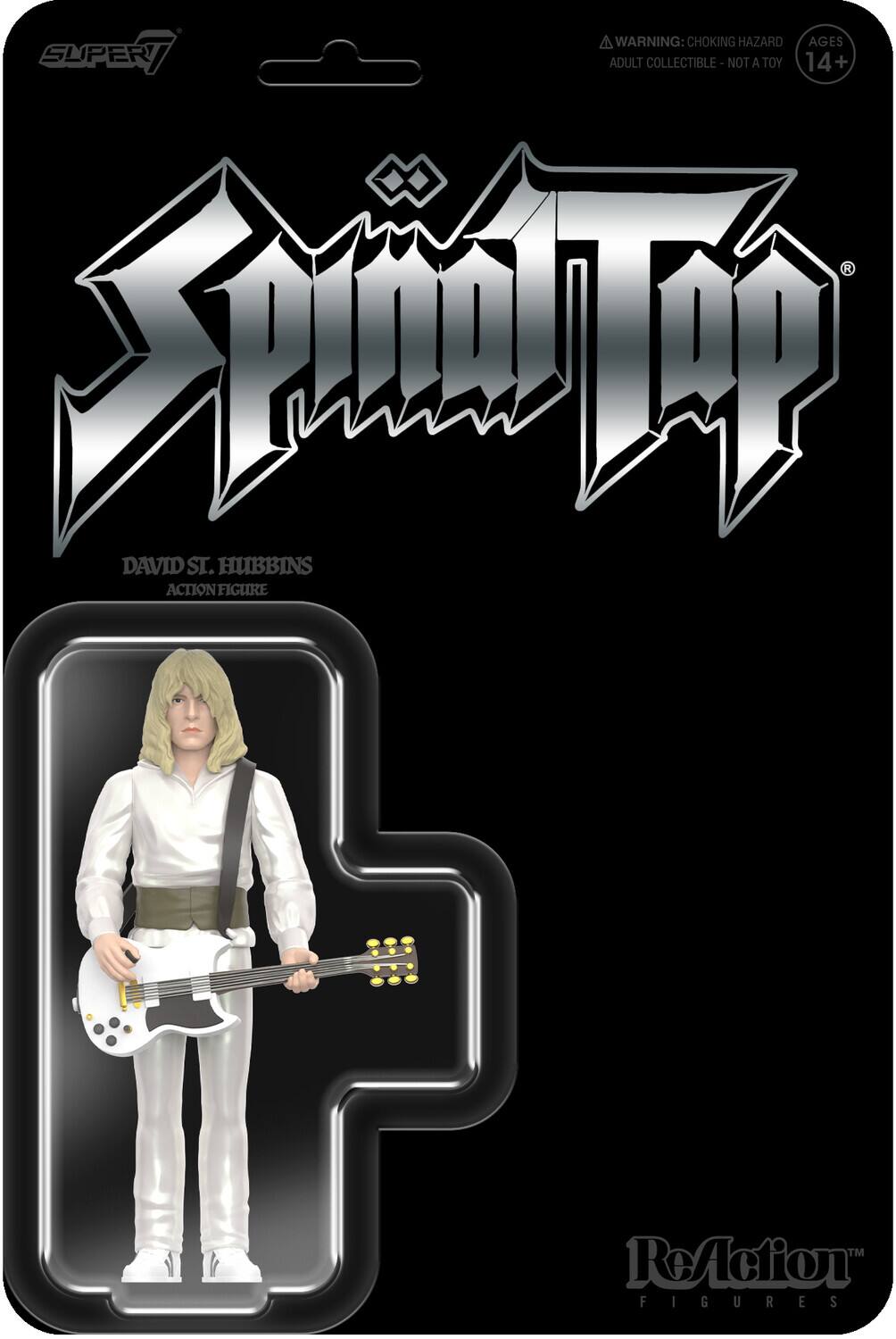 Spinal Tap - Super7 - Spinal Tap ReAction Figures Wave 01 - David St. Hubbins - COLLECTABLES