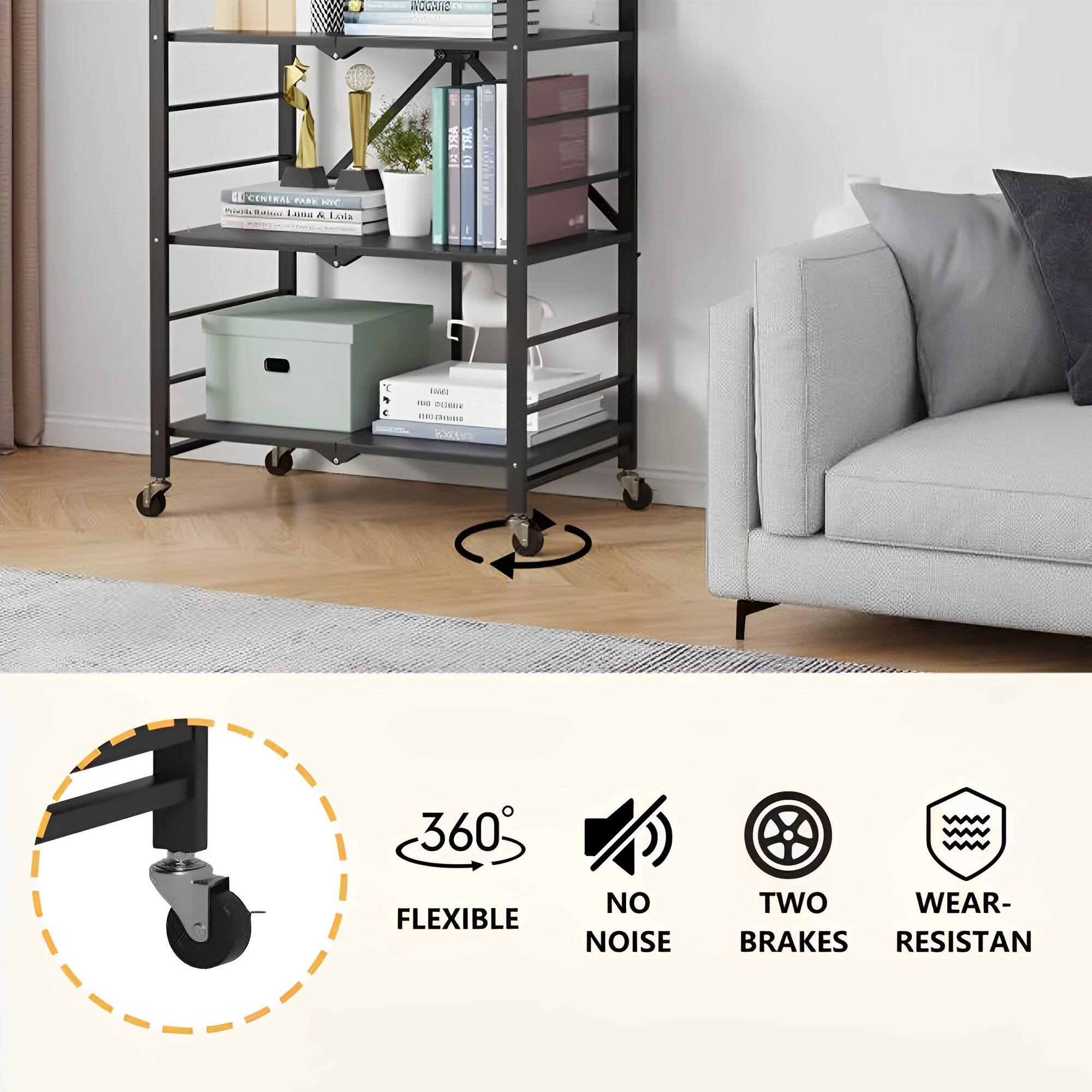 ADOR 1 CENTRAL PARK

- 360° FLEXIBLE
- NO NOISE
- TWO BRAKES
- WEAR-RESISTANT