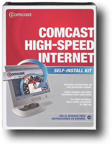 Best Buy: Comcast Bilingual High-Speed Internet Self-Installation Kit ...