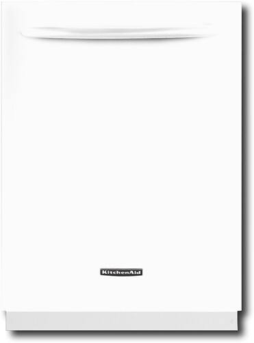 Front Standard. KitchenAid - Architect S Series 23-7/8" Tall Tub Built-In Dishwasher - Black.