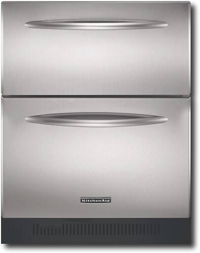 Best Buy Kitchenaid Superba Architect 5 3 Cu Ft Compact Refrigerator Stainless Steel Kdda27trs