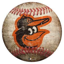 Fan Creations - Baltimore Orioles 12'' x 12'' Baseball Sign - Multicolor