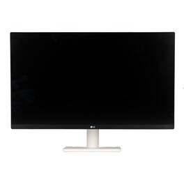 LG - 27US500-W Ultrafine Monitor 27-Inch 4K UHD (3840x2160) HDR10 IPS Borderless Design Reader Mode Flicker Safe Switch Ap - White
