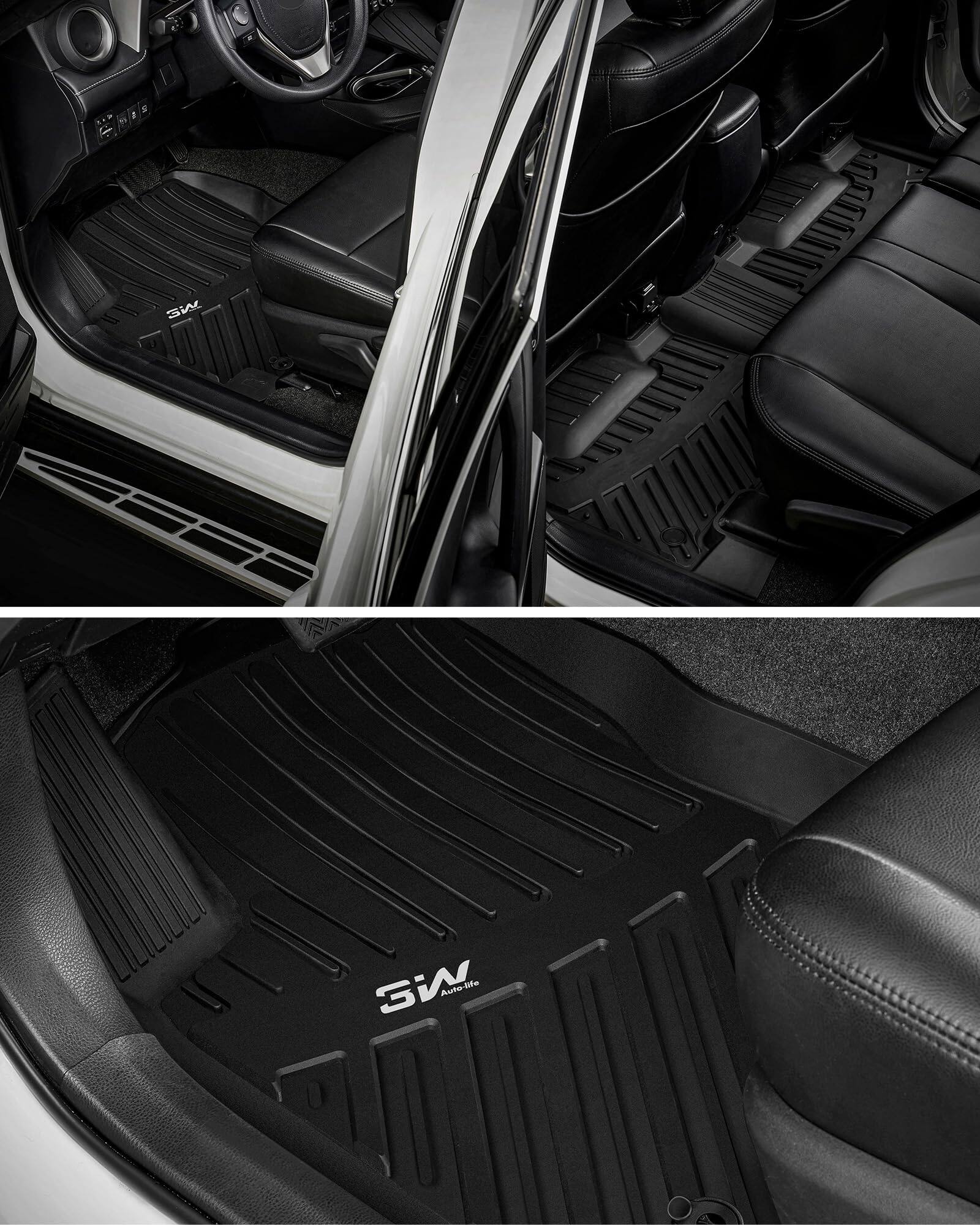 Alt View 1. Empire DigiLabs - Floor Mats Fit Toyota Rav4 nor For Hybrid Or Prime Tpe All Weather Custom Liner Rav 4 Le xle se limited p - 1. Toyota Sienna 8 Seat|21-25|Floor Mats.