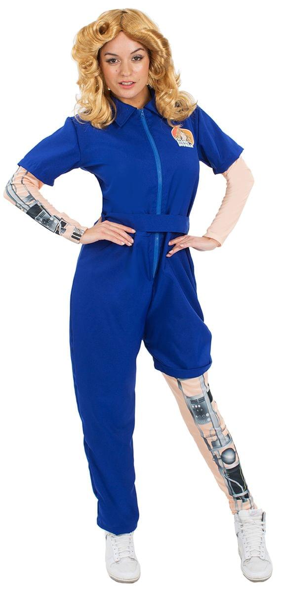 Angels Costumes - Bionic Woman Adult Jumpsuit Costume - Medium - Blue price history on PriceWatchPro