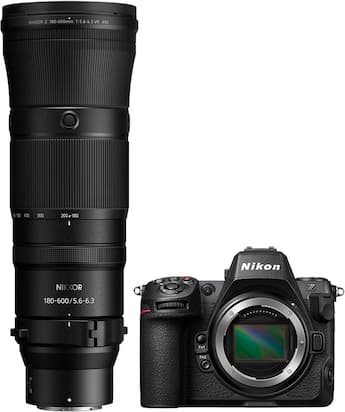 Nikon Z 8 8K Video Mirrorless Camera with Super Telephoto Zoom 180 Nikon Z 8 8K Video Mirrorless Camera with Super Telephoto Zoom 180