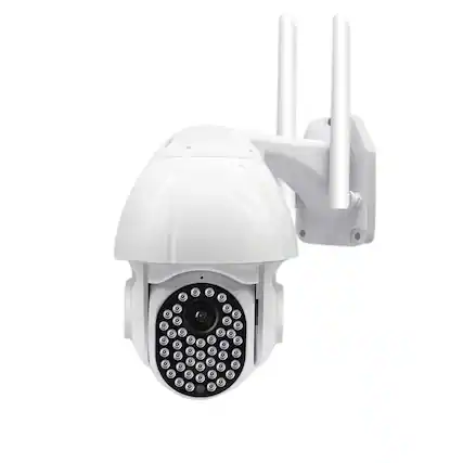 Front. Stock Preferred - 5G 1080P HD WiFi Outdoor Security Camera | Smart Home Wireless IP CCTV with Night Vision & Motion Detection.