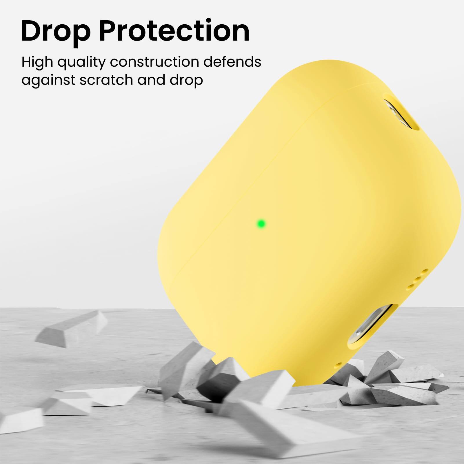 Ornarto Compatible with AirPods Pro 3 Case,Full Protective