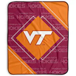 Pegasus - Virginia Tech Hokies 50" x 60" Diamond Logo Fleece Blanket - Multicolor