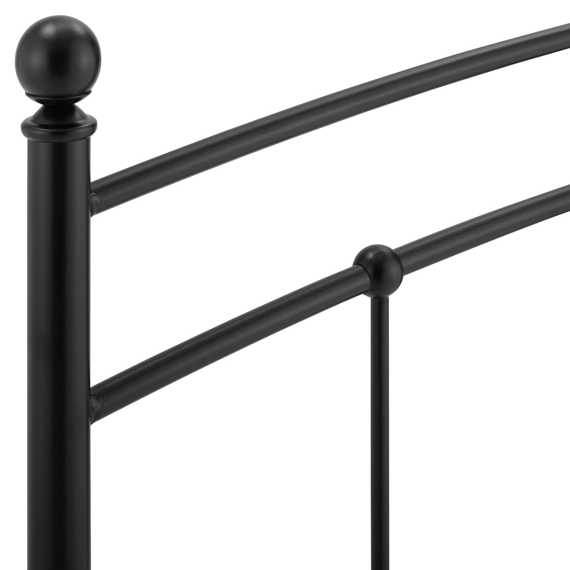Left. Modway - Abigail Metal Full Headboard by Modway - Black.