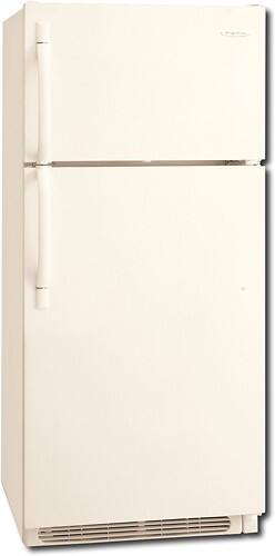 Angle Standard. Frigidaire - 18.2 Cu. Ft. Top-Mount Refrigerator - Bisque.