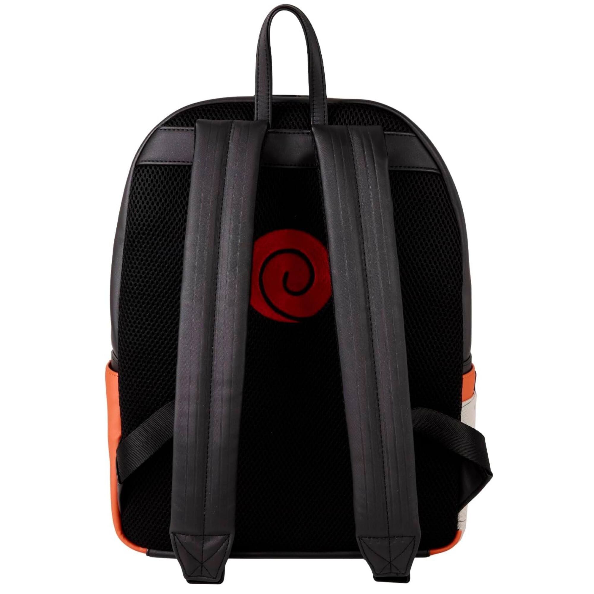 Alt View 5. LoungeFly - Loungefly Naruto Cosplay Outfit Full-Size Backpack - Orange.