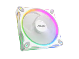 ASUS - Prime MR120 ARGB Fan - 28mm Frame, PWM, 20 ARGB LEDs, Aura Sync - White