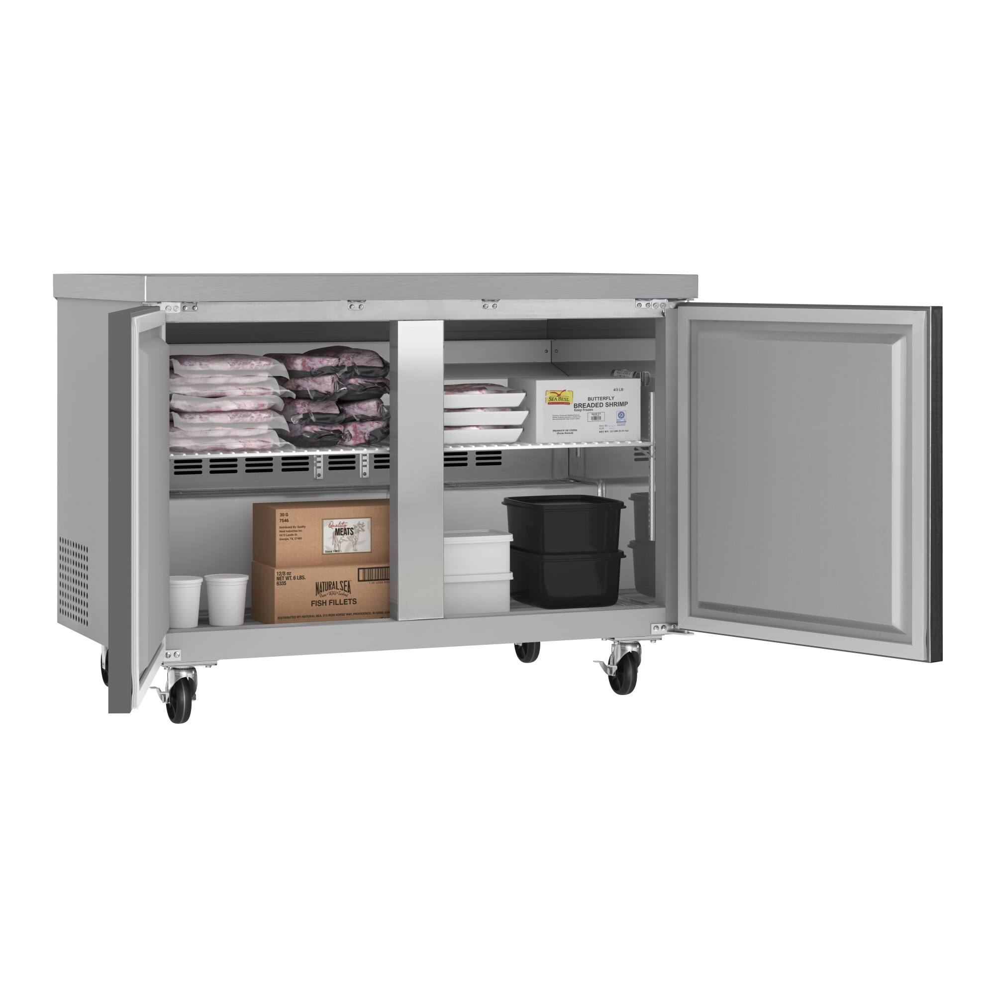 The text on the image is "FISH FILLETS".